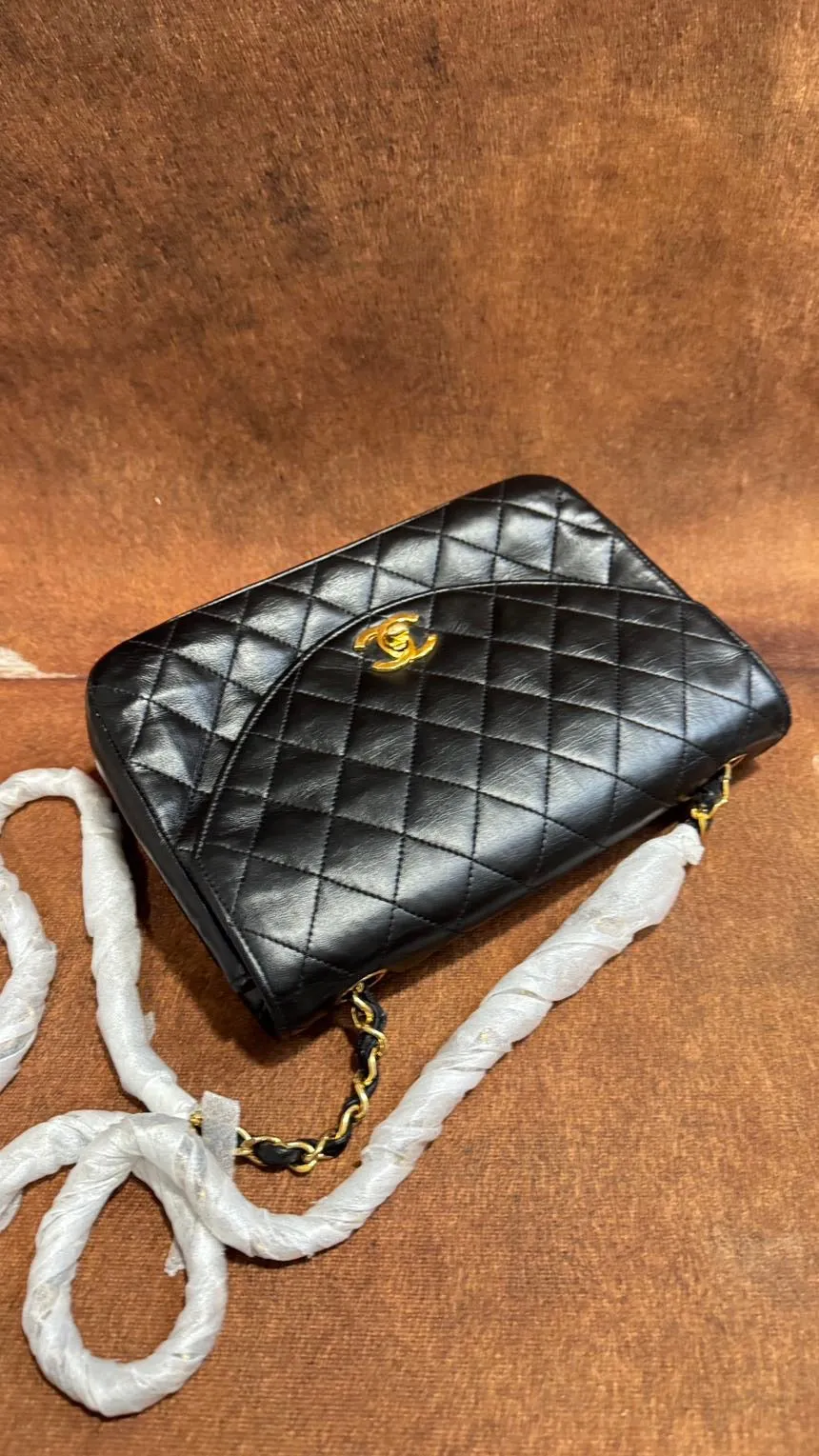 - Flap Black Price-conscious Chanel Global express Bag Shoulder Leather Vintage Bag
