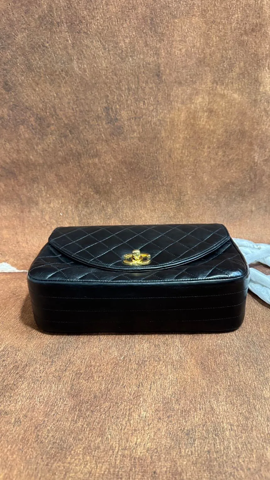 - Flap Black Price-conscious Chanel Global express Bag Shoulder Leather Vintage Bag