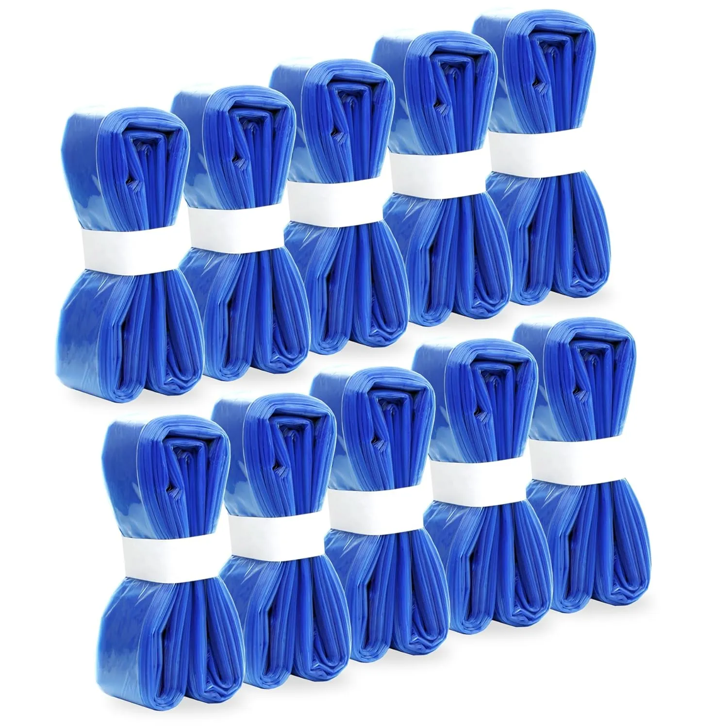 10 Pack Jumbo 28 FT Diaper Pail Refills Bags Compatible with Diaper Genie Select Pail, Classic Pail, Compact Pai,Square Pails Diaper Pails Refills (Not Include Cartridge)