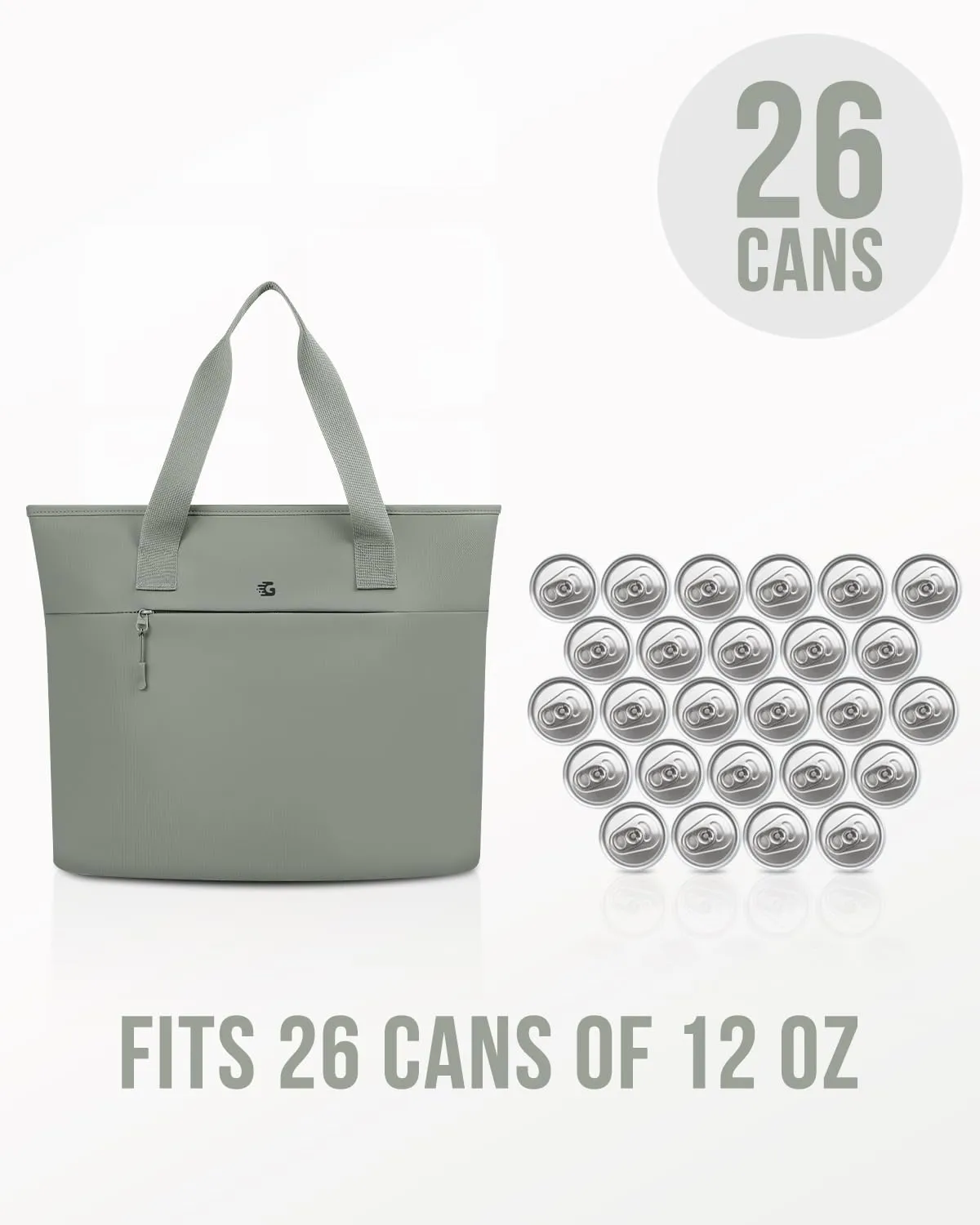 23L Lunch Tote Bag for Women, Soft Cooler Bags Insulated with 15.6 Inch Laptop Compartment, Large Capacity Computer Handbag for Business, Work, Nurse, Office, College, Casual, Beach，Gym.