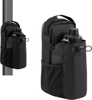 3X Stronger Magnetic Gym Bag - Water-Resistant Fitness Water Bottle Bag for Men and Women, Phone/Wallet Storage for Travel, Sport, Cycling, Workout (Fits Hydro Flask & Yeti Tumblers)