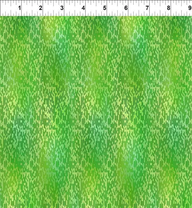 A Groovy Garden Texture in Green