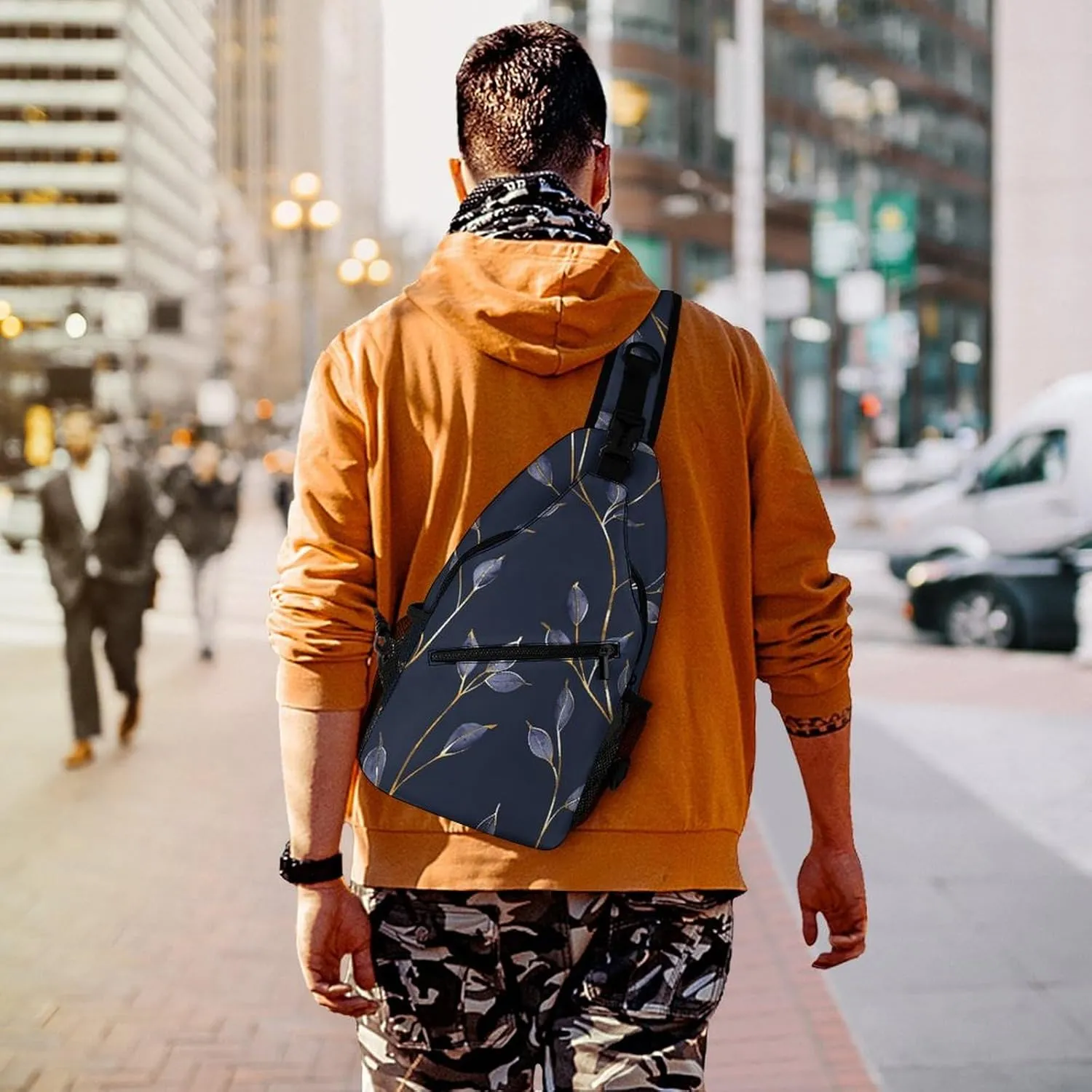 A Range of Sea Creatures Sling Bag Crossbody Bags Cross Body Bag Fanny Packs Chest Bags Sling Purses for Travel