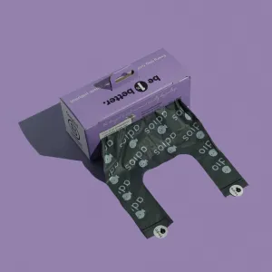 Adios poo bags with tie handles jumbo roll