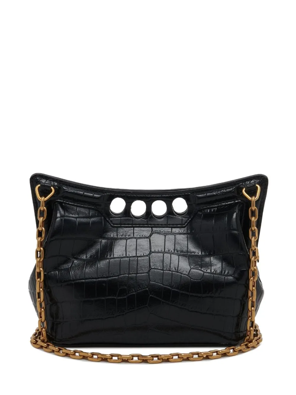 Alexander Mc Queen The Peak Leather Mini Bag