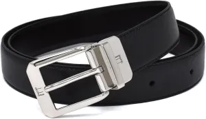 Alfred Dunhill Dunhill Belt Men's Reversible fasettosafia-noreza- Black hpw145 a42 [parallel import goods]