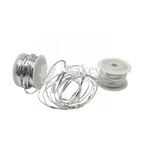 Aluminium Twist Ties | Twister Roll Silver 100 Yards