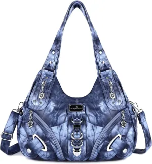 Angelkiss Hobo Purses and handbags for Women Satchel Handbag Women Purses Large Daily Shoulder Bags