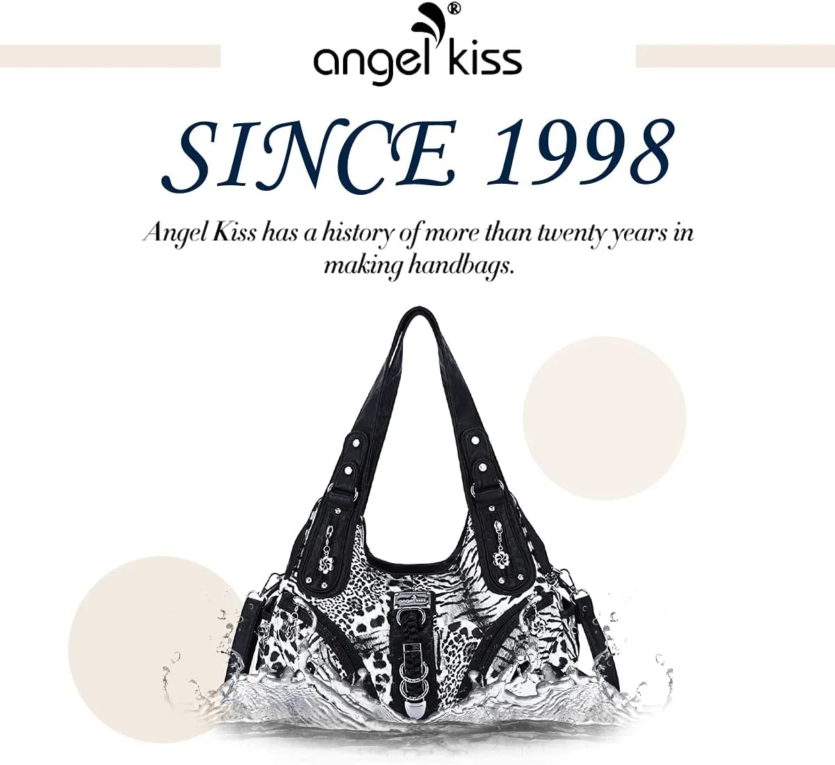 Angelkiss Hobo Purses and handbags for Women Satchel Handbag Women Purses Large Daily Shoulder Bags