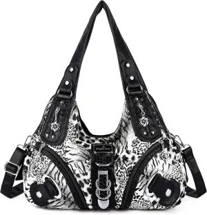 Angelkiss Hobo Purses and handbags for Women Satchel Handbag Women Purses Large Daily Shoulder Bags