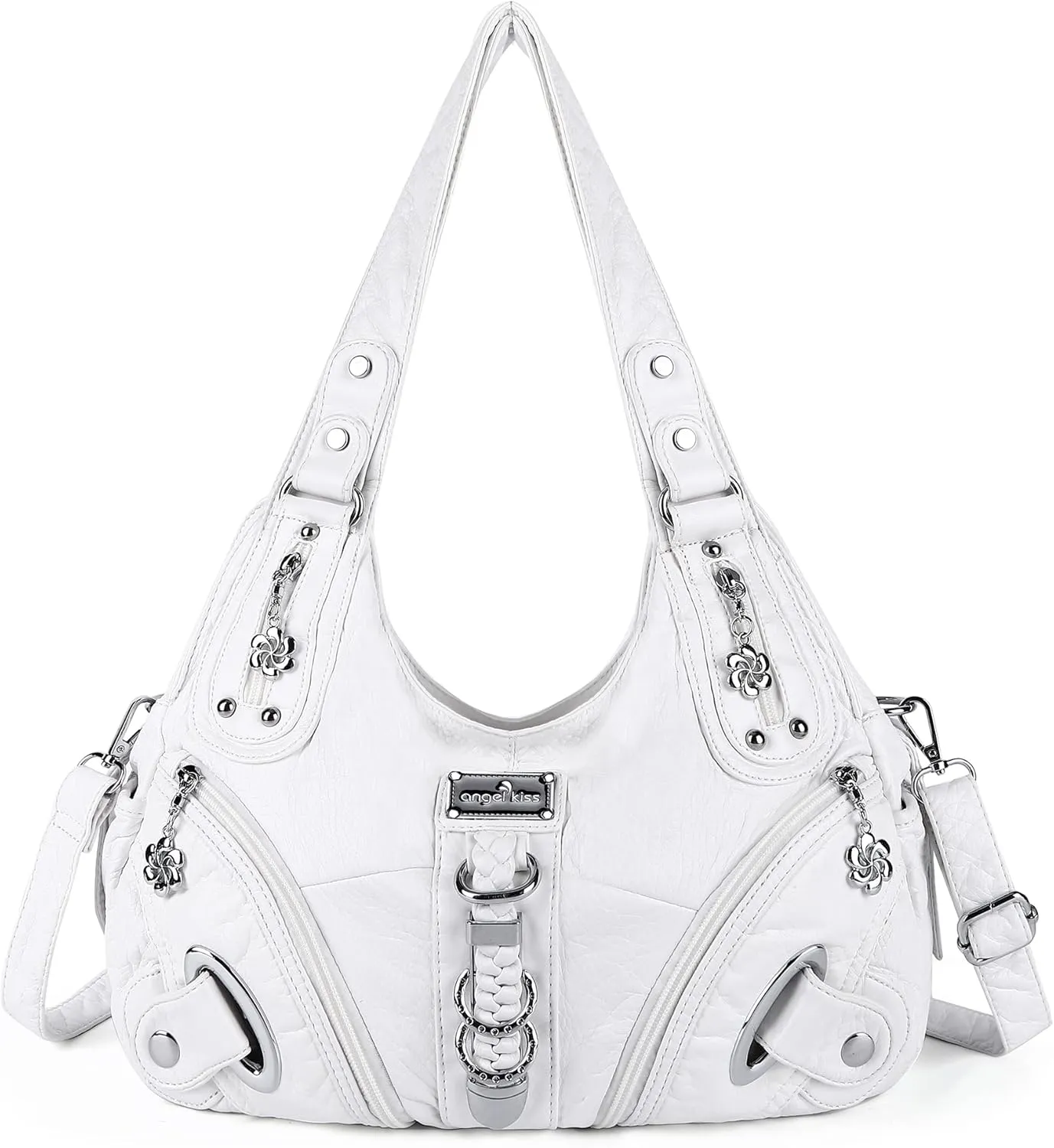 Angelkiss Hobo Purses and handbags for Women Satchel Handbag Women Purses Large Daily Shoulder Bags