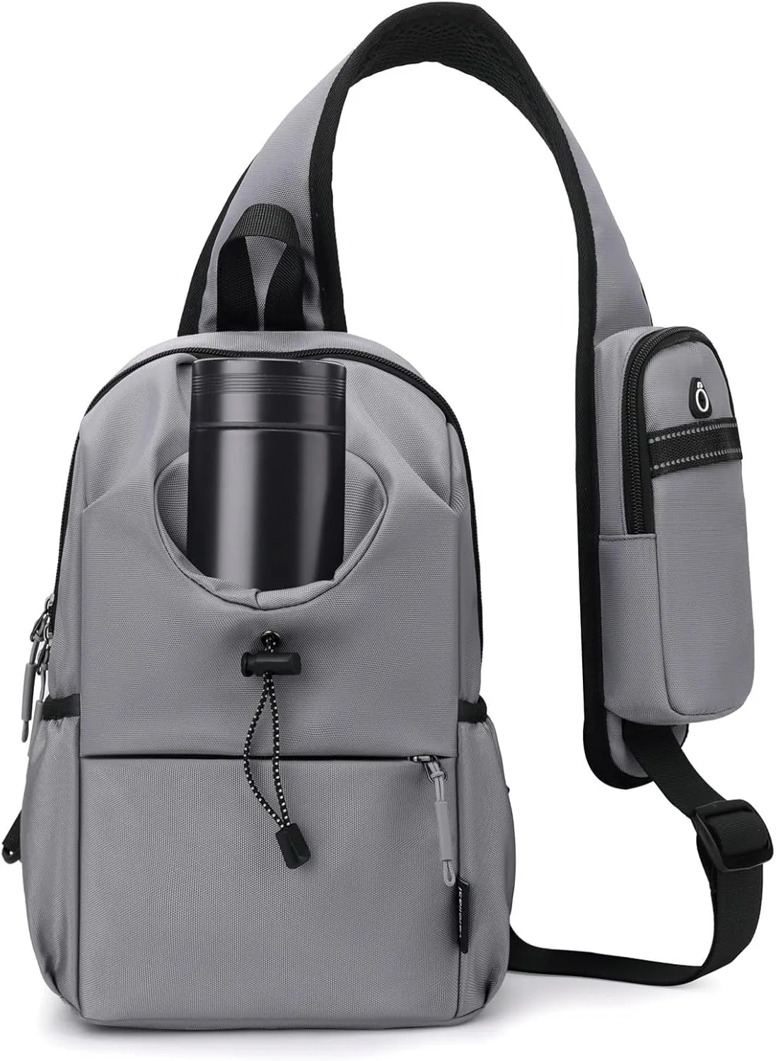 anti theft crossbody bags for women travel purse small hiking backpack for men sling chest bag with water bottle holder