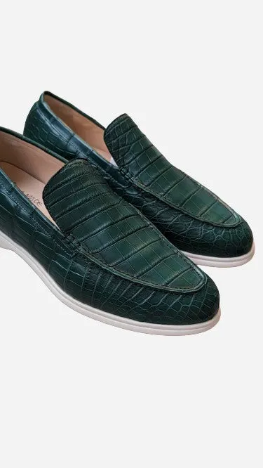 Ascot Cannes - Green Crocodile