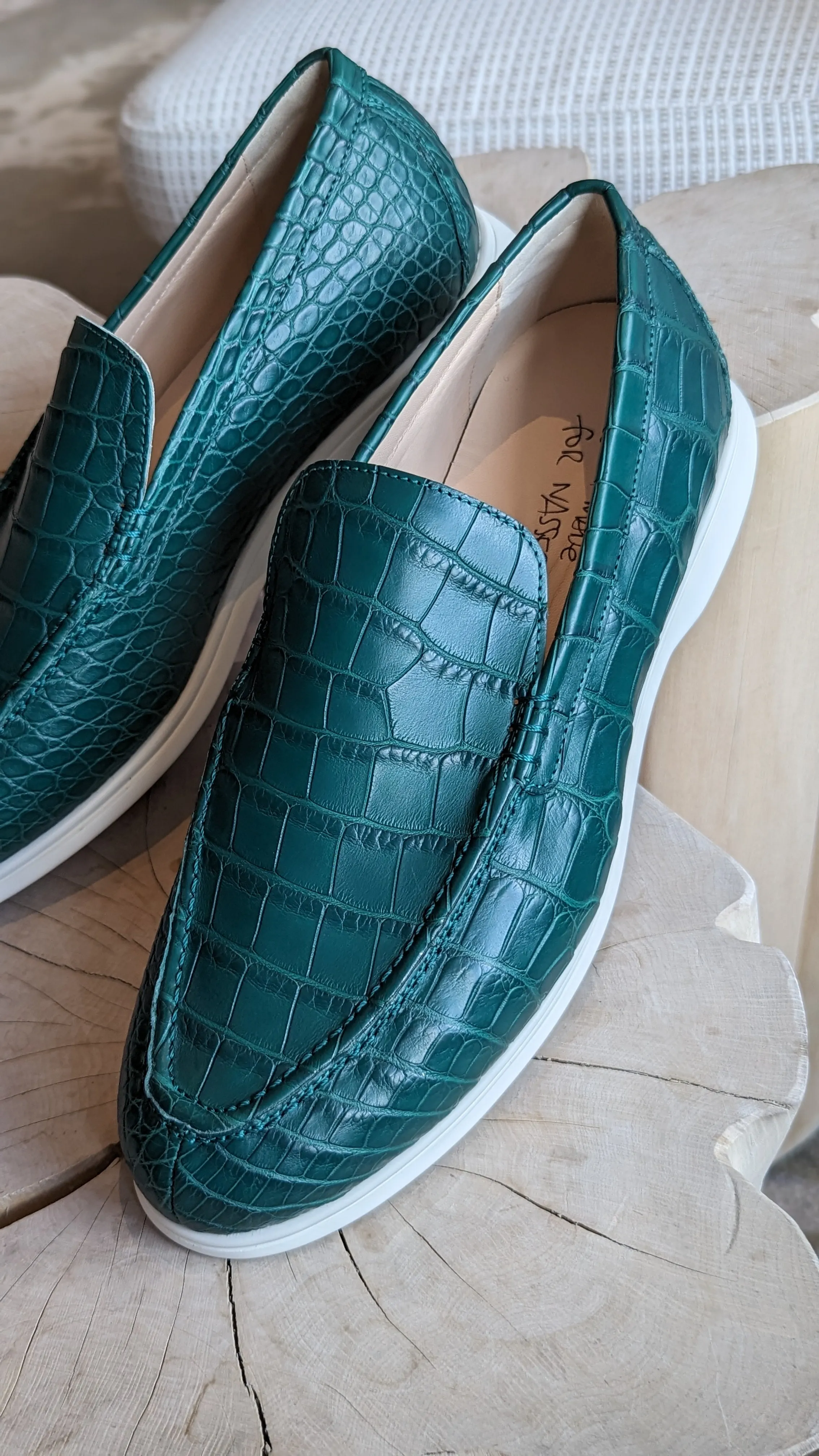 Ascot Cannes - Green Crocodile