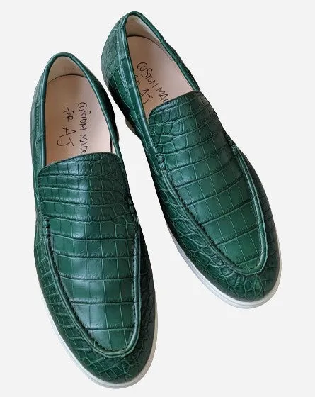 Ascot Cannes - Green Crocodile