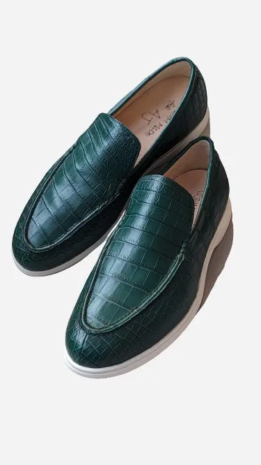 Ascot Cannes - Green Crocodile