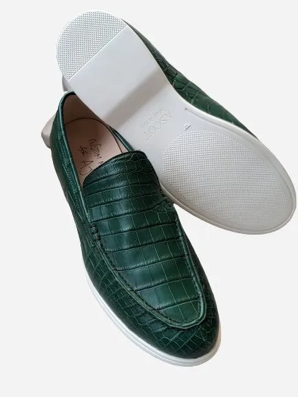 Ascot Cannes - Green Crocodile