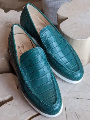 Ascot Cannes - Green Crocodile