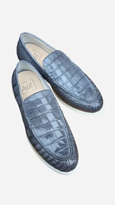 Ascot Cannes - Grey Crocodile