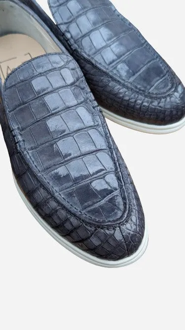 Ascot Cannes - Grey Crocodile