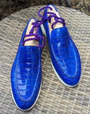 Ascot Cannes - Ocean Blue Crocodile