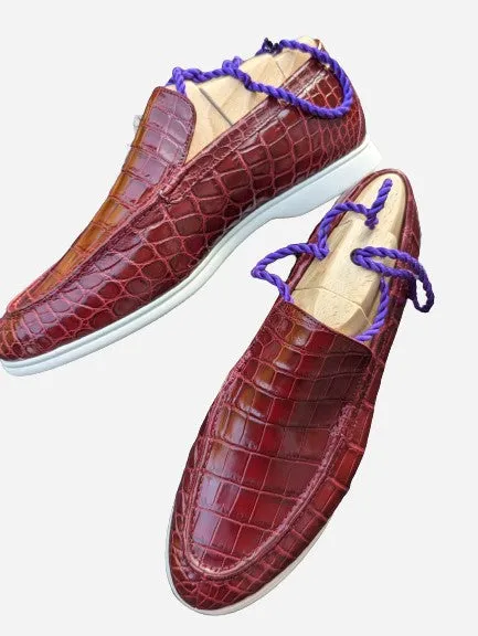 Ascot Cannes - Red Cherry Crocodile