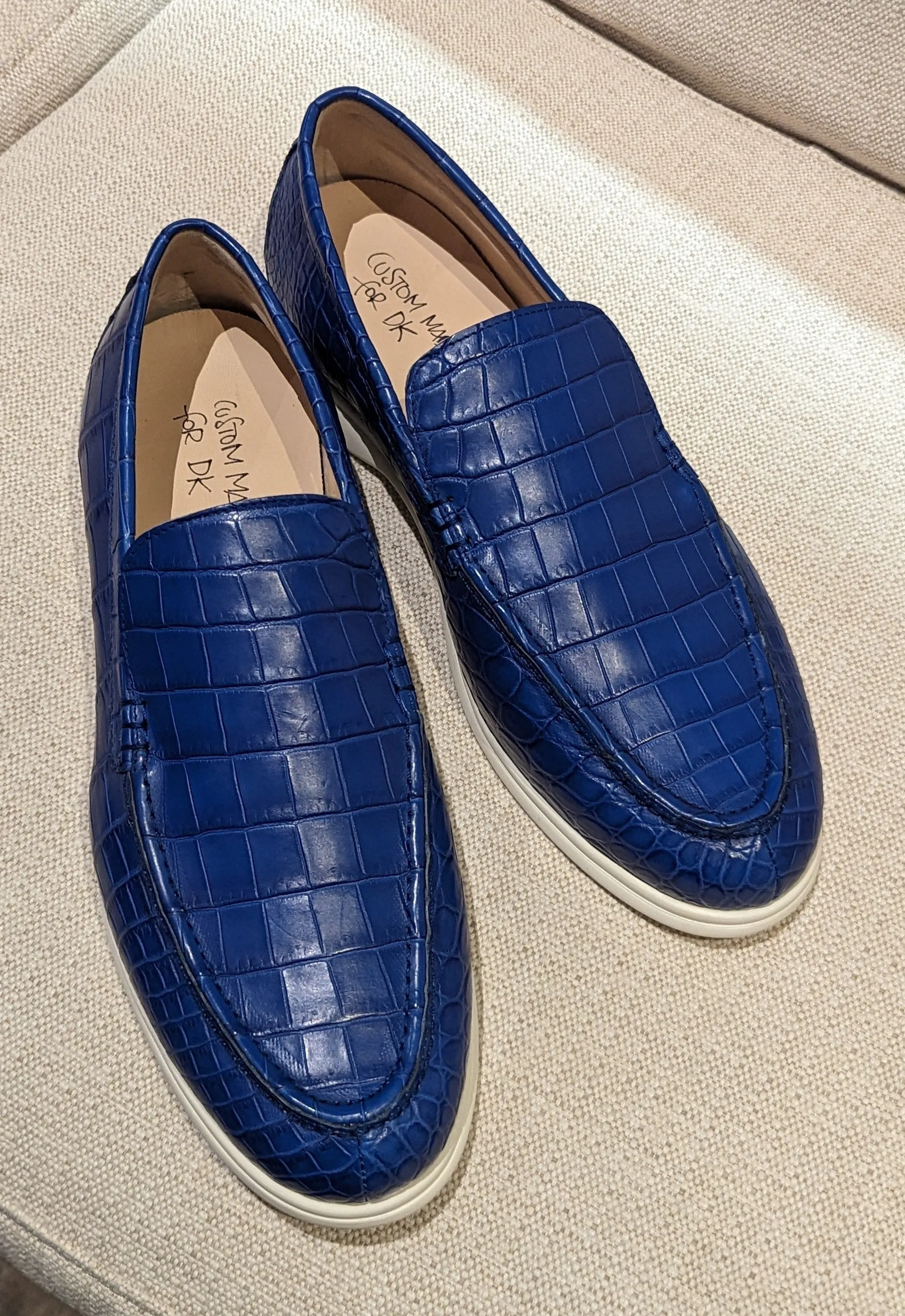 Ascot Cannes - Royal Blue Crocodile