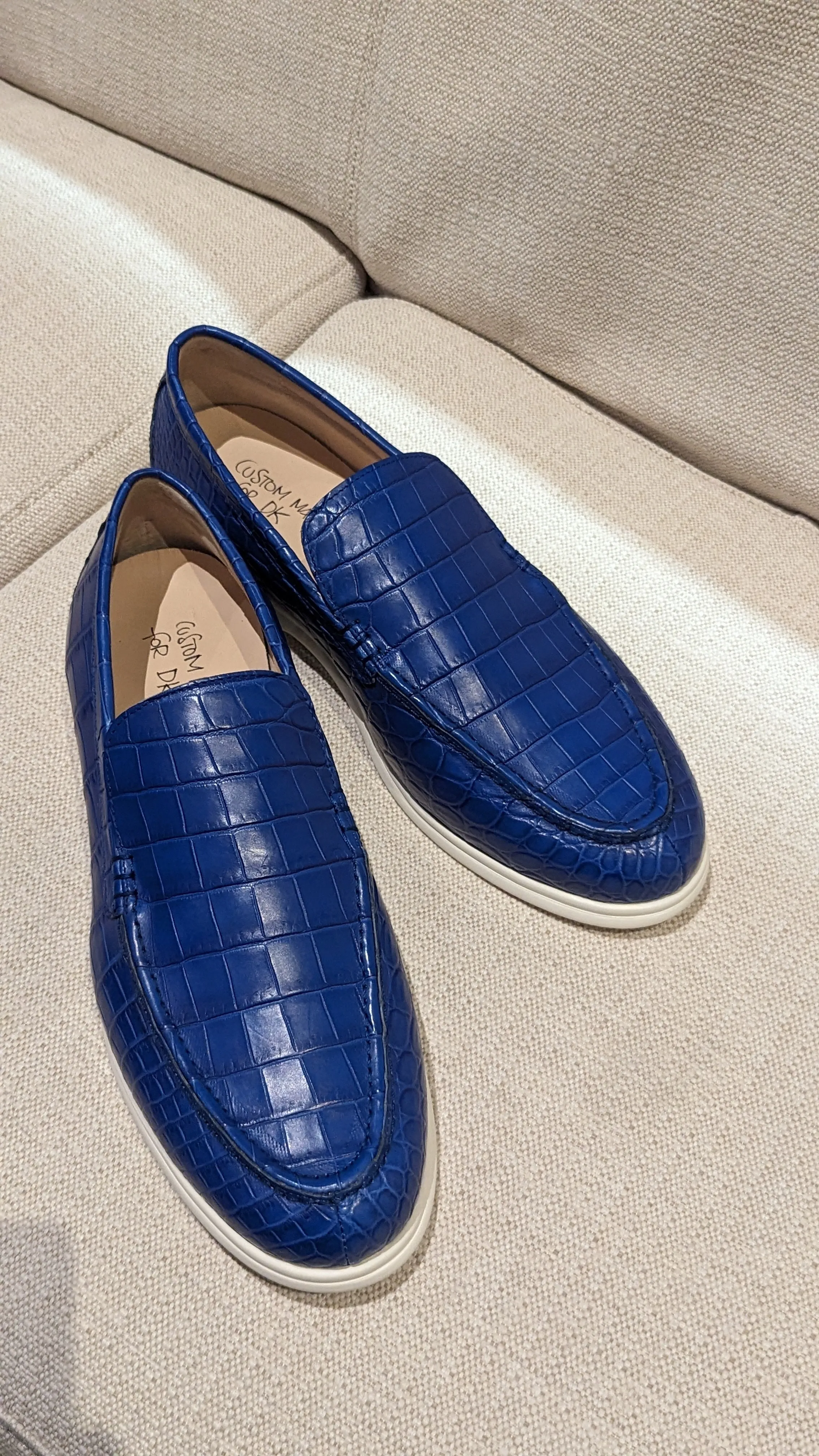Ascot Cannes - Royal Blue Crocodile