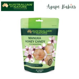 Australian By Nature Bio-Active Manuka Honey NPA 12  Eucalyptus Candy 30pcs (95g) Exp: 08/26