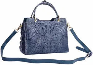 Authentic Real Alligator Leather Women's Handbag Genuine Exotic Crocodile Skin Lady Single Shoulder Bag Female Cross Bag