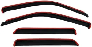 Auto Ventshade [AVS] In-Channel Rain Guards for 2010 - 2017 GMC Terrain | Window Vent Visors, 4 pcs. - Smoke | 194167