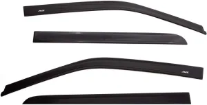 Auto Ventshade [AVS] in-Channel Rain Guards for 2022-2025 Hyundai Santa Cruz | Window Vent Visors, 4 pcs. - Smoke | 194519