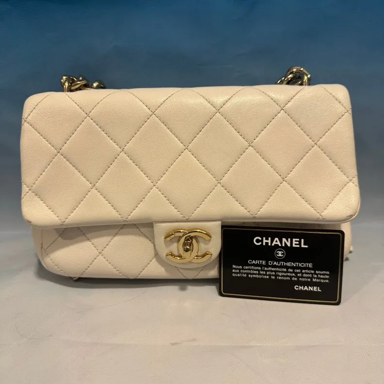 Bag Ivory Flap Chanel High-quality Streamlined Quilted Bag Shoulder