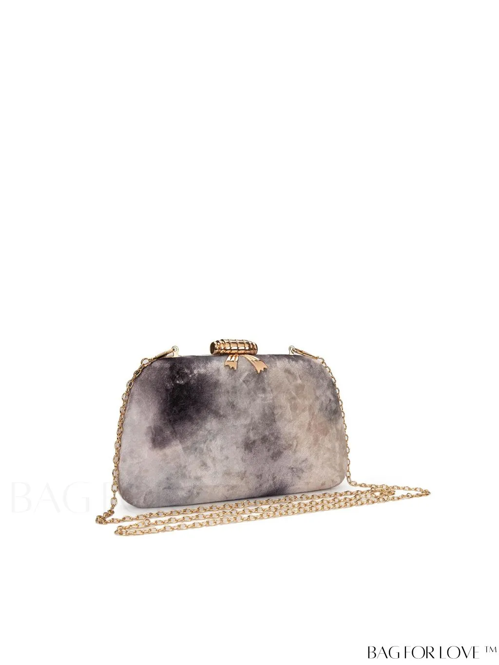 BagForLove - Chic Tie-dye Color Block Clutch Bag