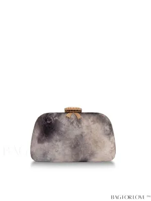 BagForLove - Chic Tie-dye Color Block Clutch Bag