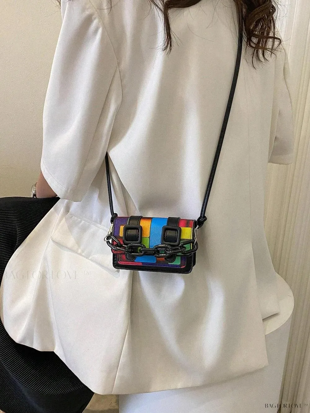 BagForLove - New Arrivals Tie Dye Square Shoulder Bag for Women