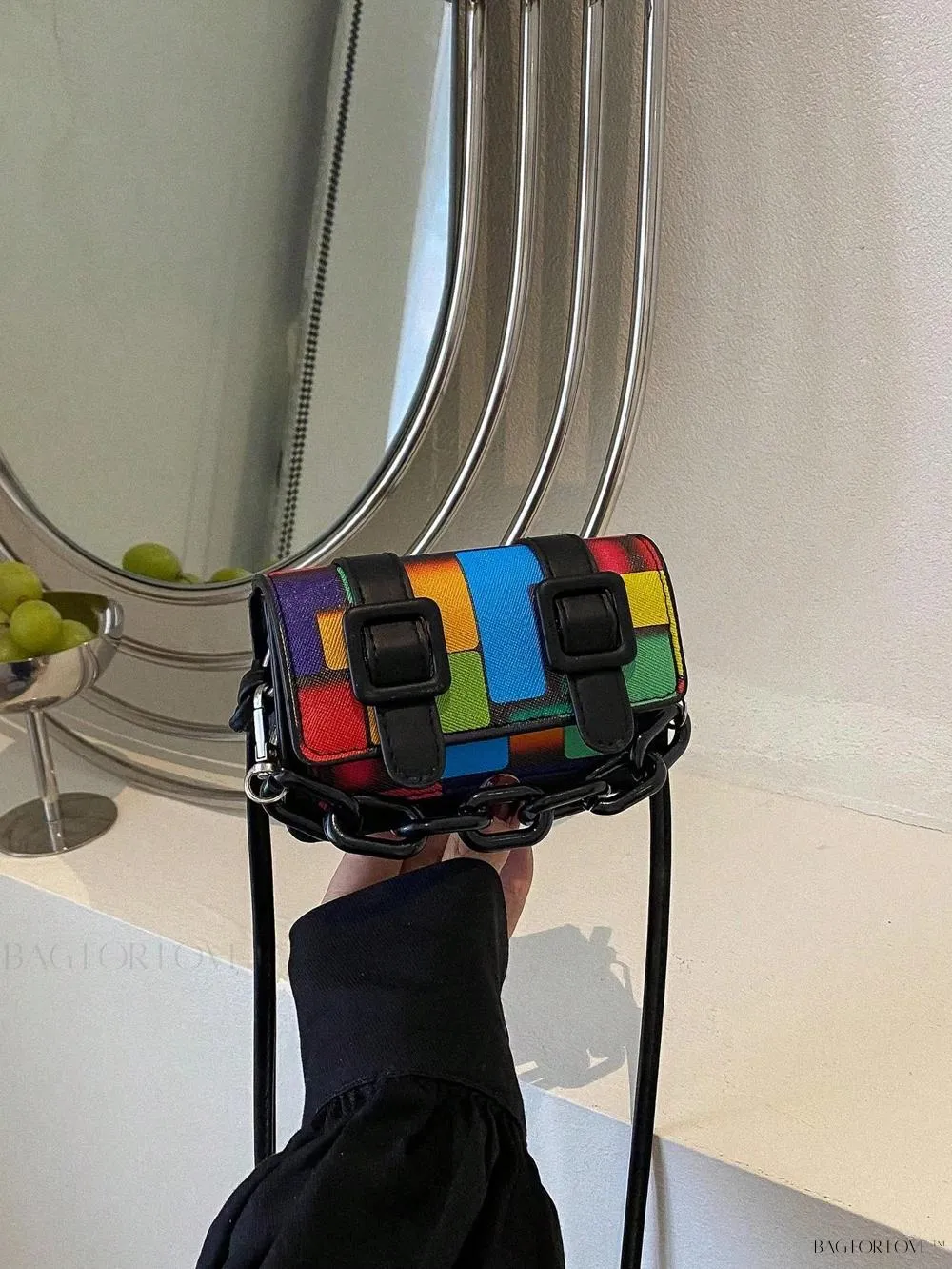 BagForLove - New Arrivals Tie Dye Square Shoulder Bag for Women
