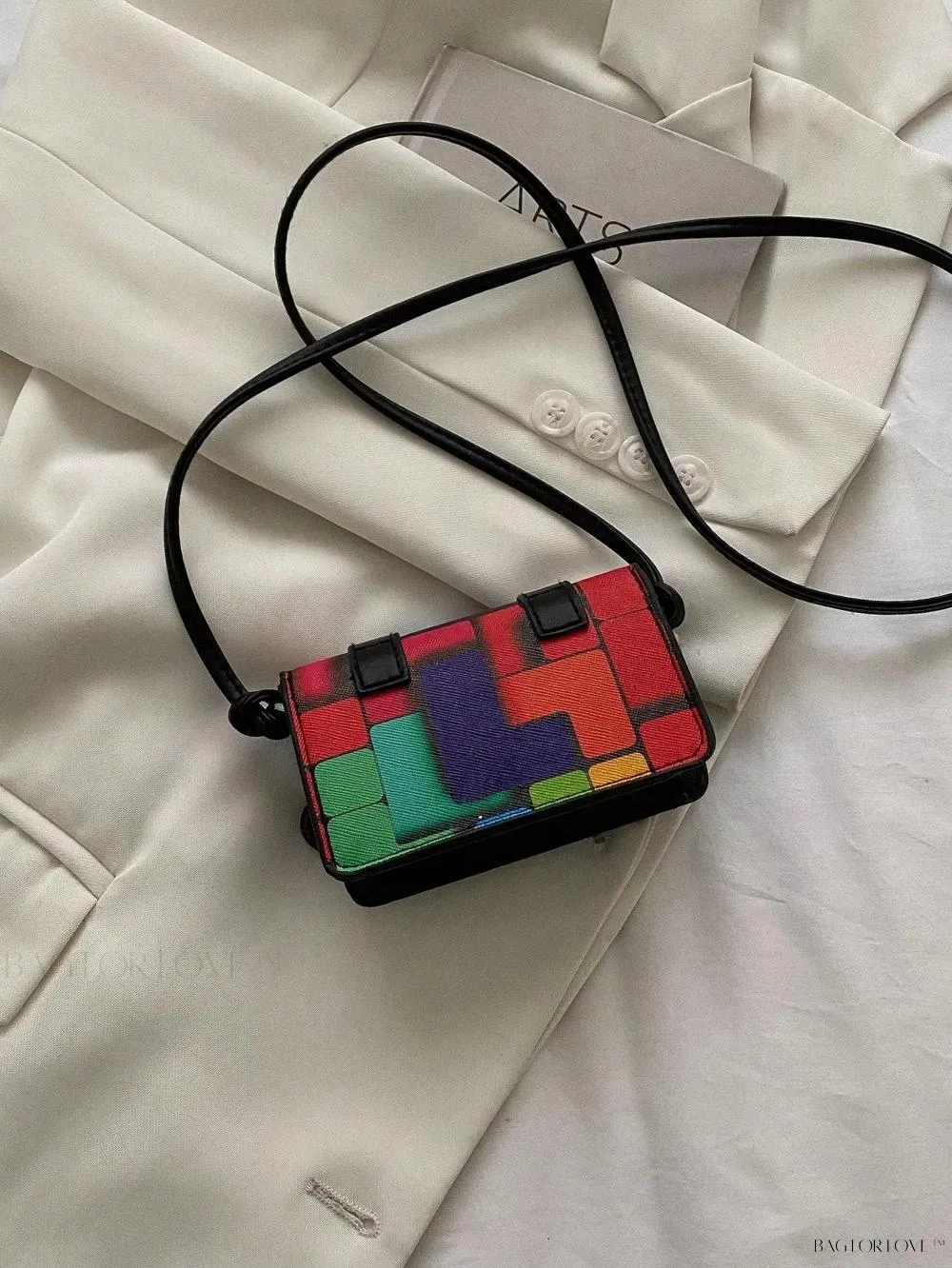BagForLove - New Arrivals Tie Dye Square Shoulder Bag for Women
