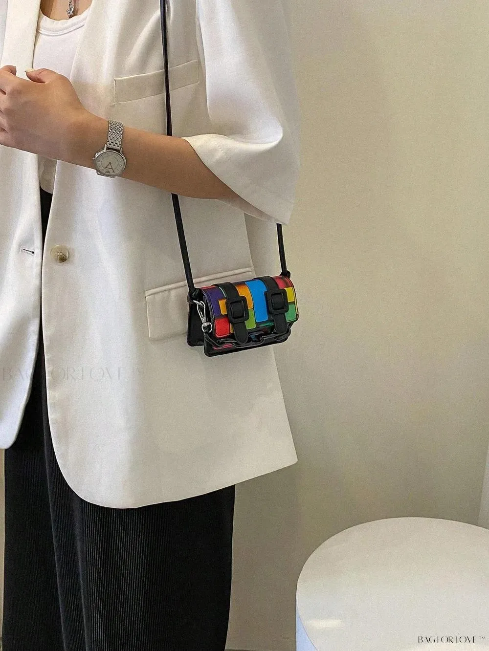 BagForLove - New Arrivals Tie Dye Square Shoulder Bag for Women
