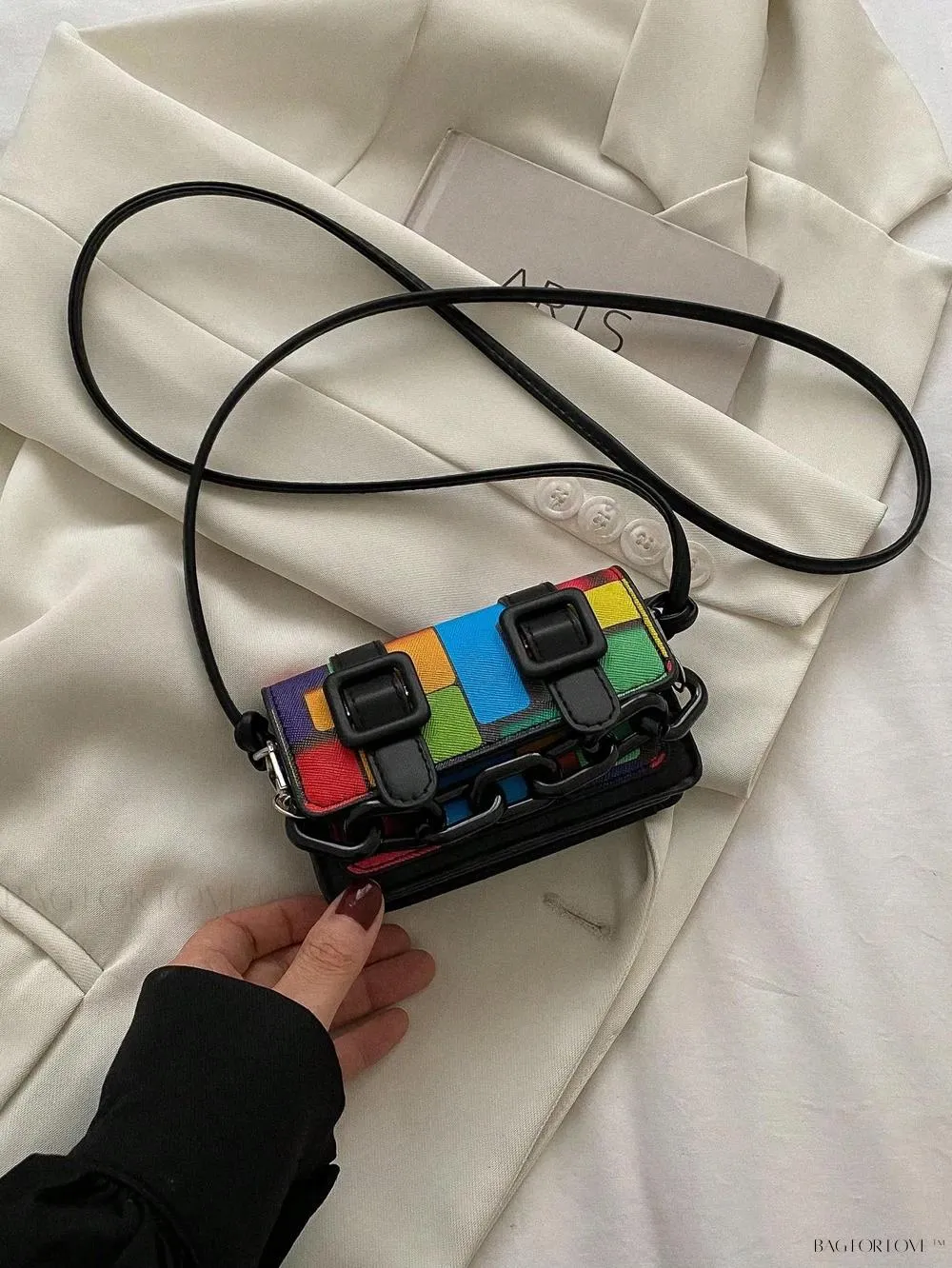 BagForLove - New Arrivals Tie Dye Square Shoulder Bag for Women