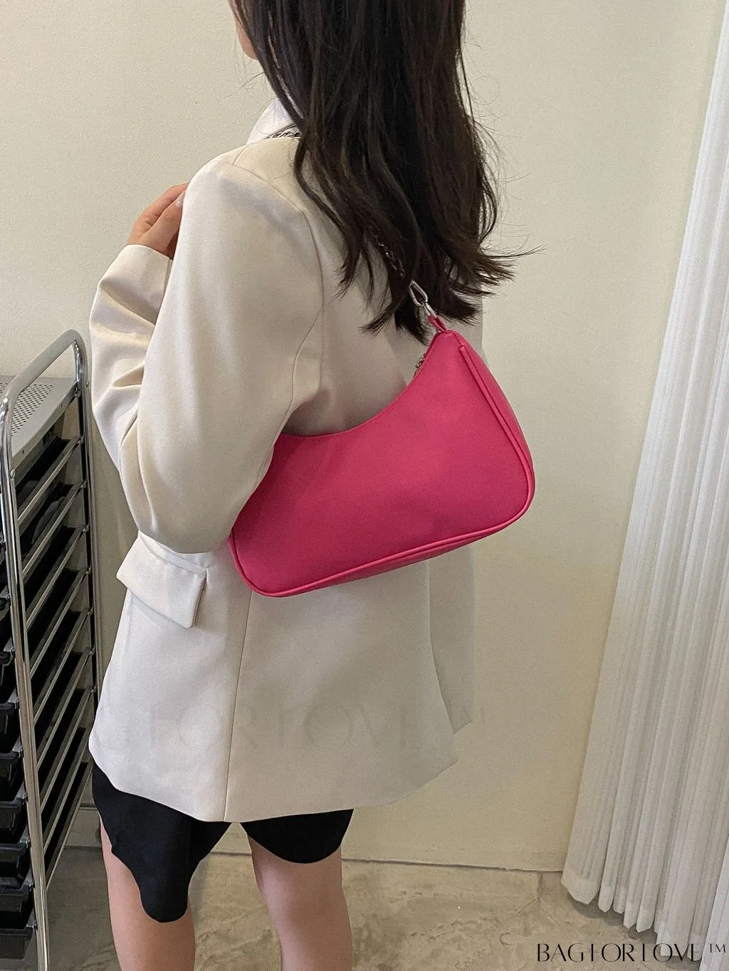 BagForLove - Sleek Chain Baguette Handbag