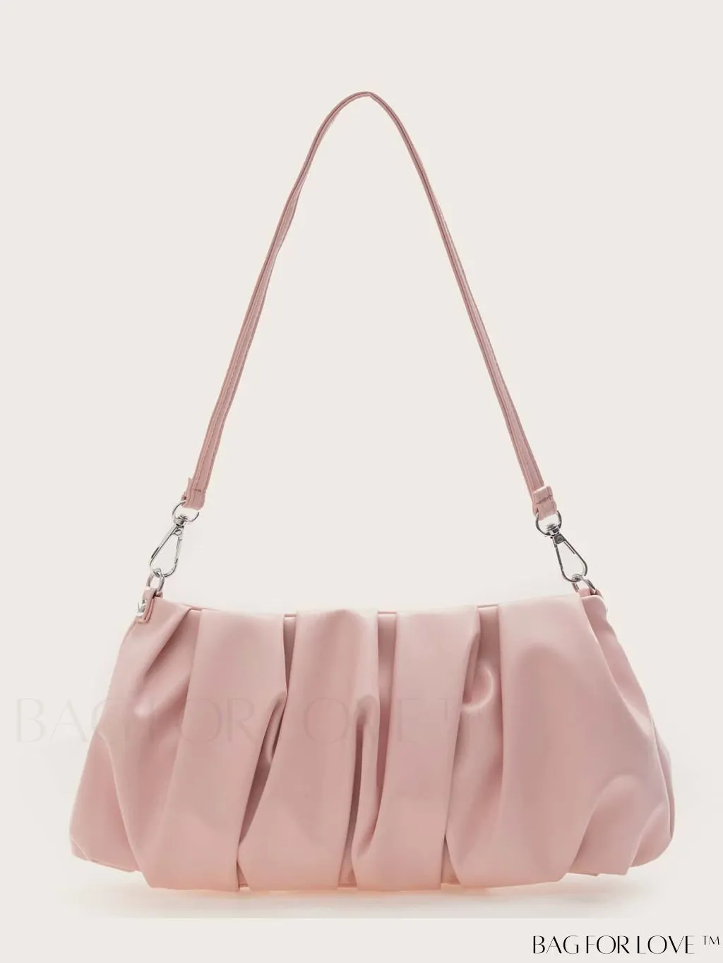 BagForLove - Sleek Ruched Handbag