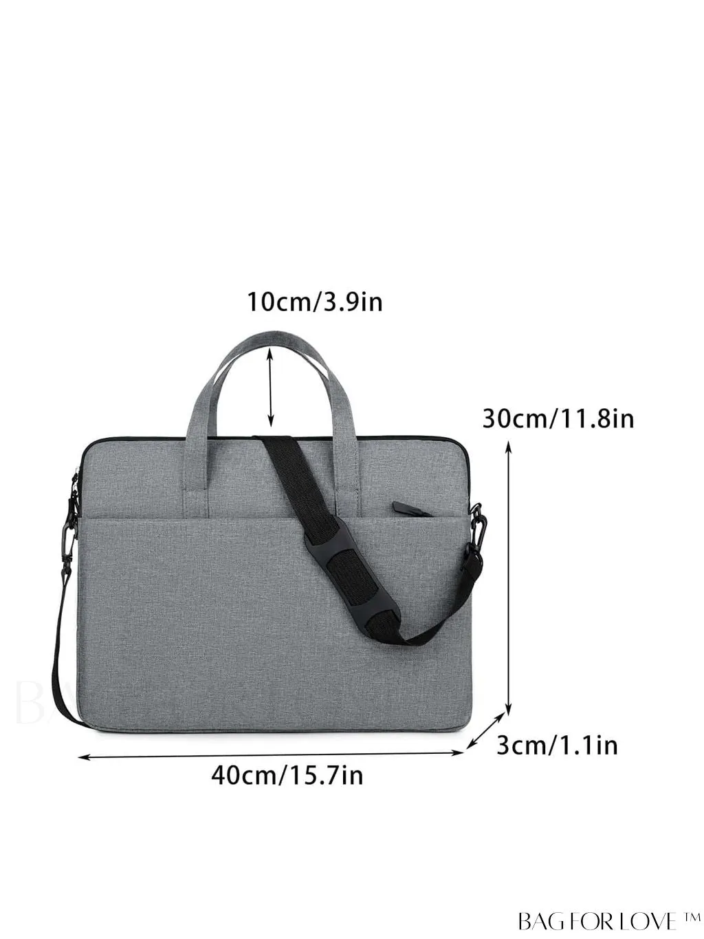 BagForLove - Waterproof Laptop Bag: Sleek Design with Dual Handles