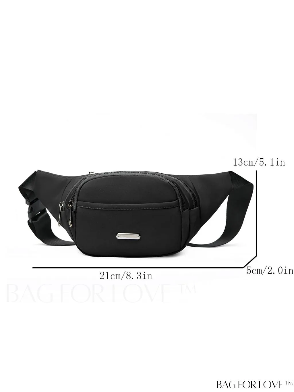 BagForLove - Womens Casual Chest   Waist Bag: Sleek and Functional