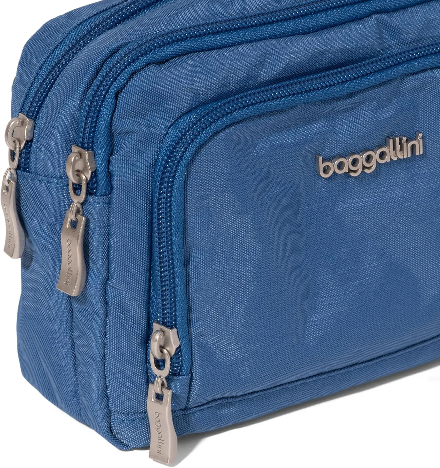 Baggallini Women Triple Zip Bag with Wallet