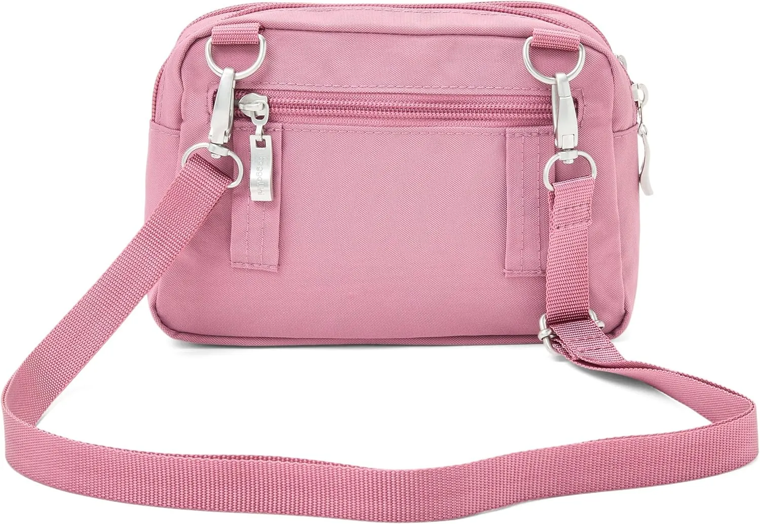 Baggallini Women Triple Zip Bag with Wallet