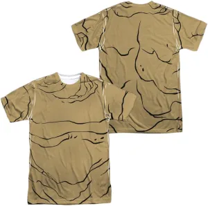 Batman The Animated Series Uniforms Collection Unisex Adult Sublimated Halloween Costume T Shirt (Front/Back)