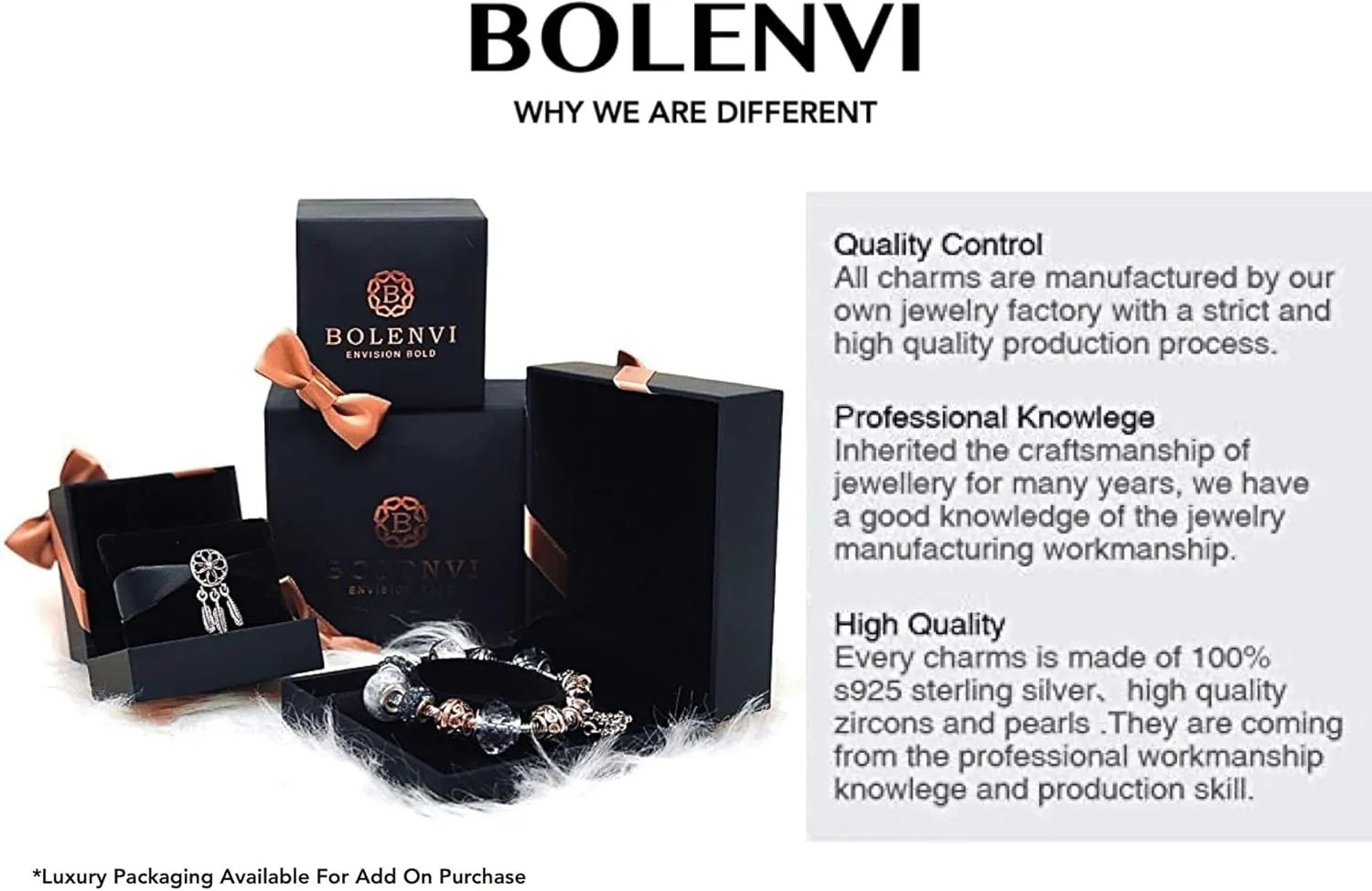 Bolenvi Dangle Pendant and Bead Charm for Mother's Day, Compatible with Pandora & Similar Bracelets, Necklaces & DIY Jewelry, 925 Sterling Silver Charm