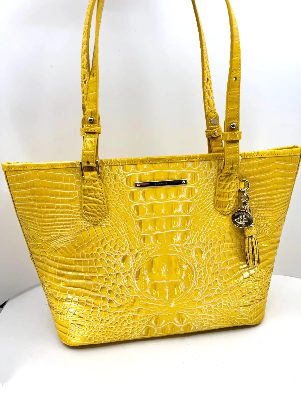 BRAHMIN MELBOURNE COLLECTION MEDIUM ASHER TOTE BAG
