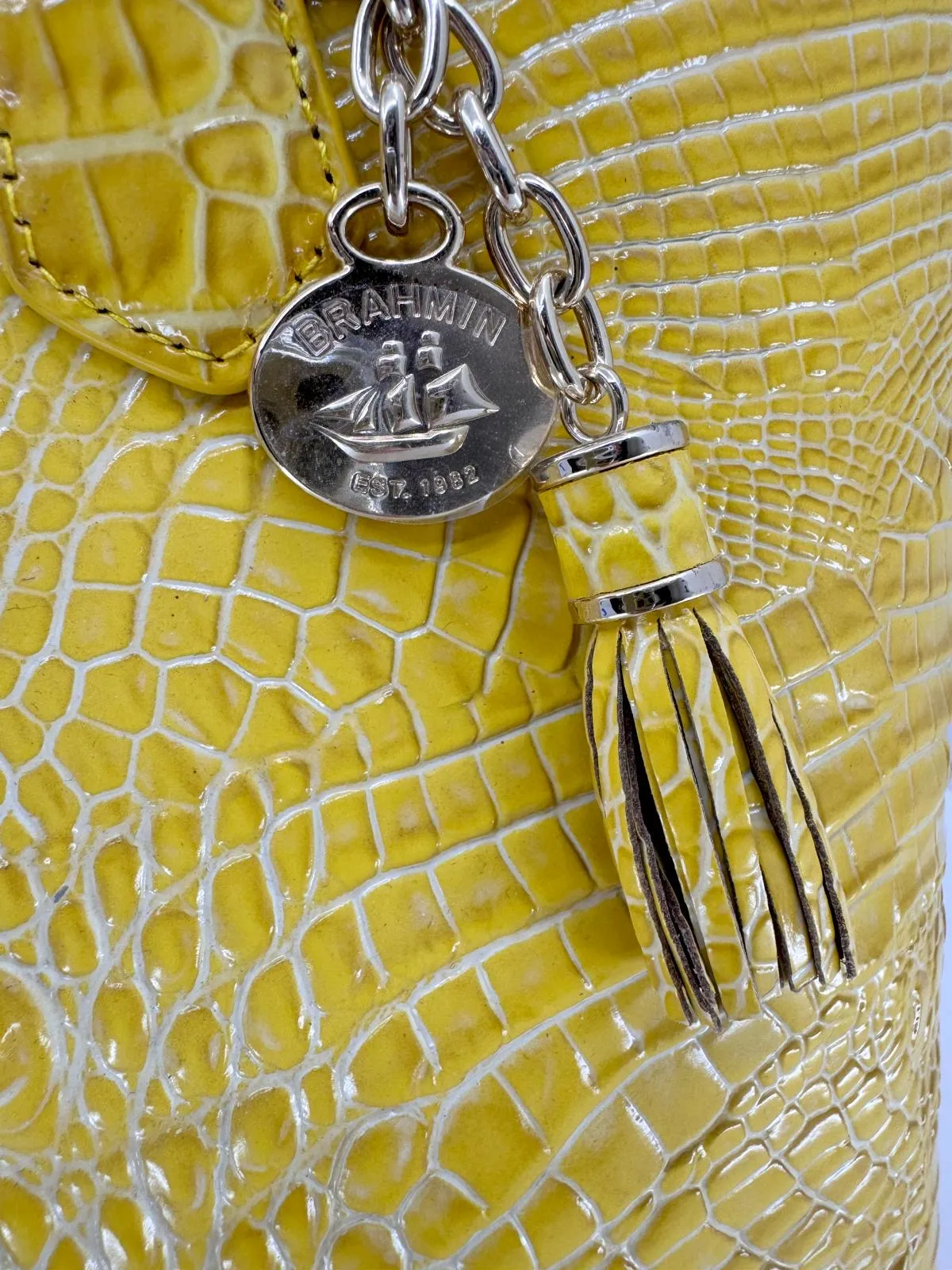 BRAHMIN MELBOURNE COLLECTION MEDIUM ASHER TOTE BAG